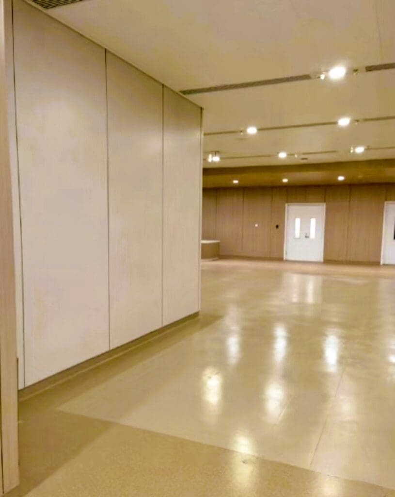 a corridor of a building